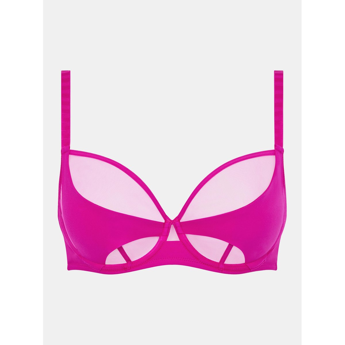 Soutien-gorge emboîtant EDGE fushia london, CHANTELLE PULP