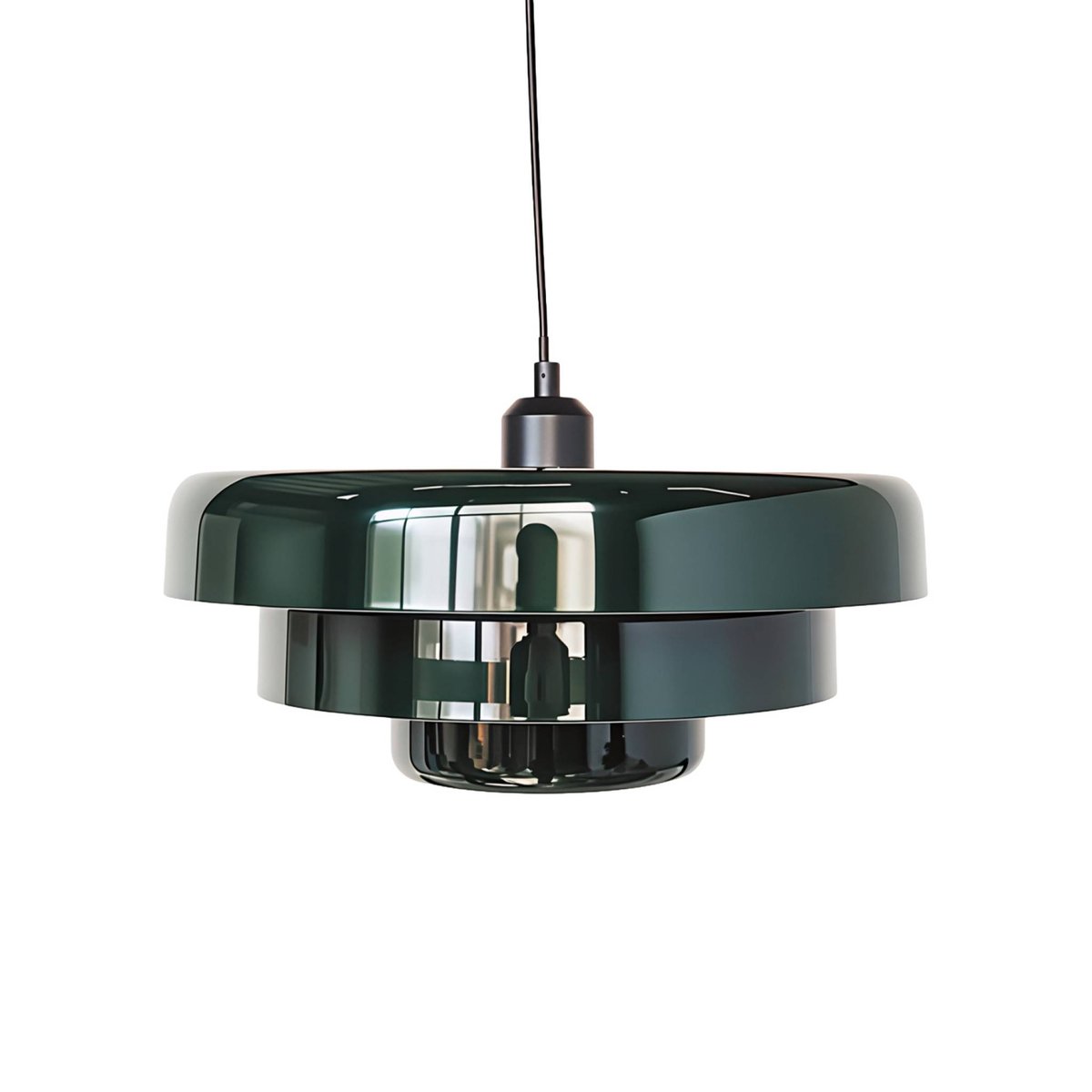 Suspension intérieur métal Ø35cm KOVA vert, SWEEEK