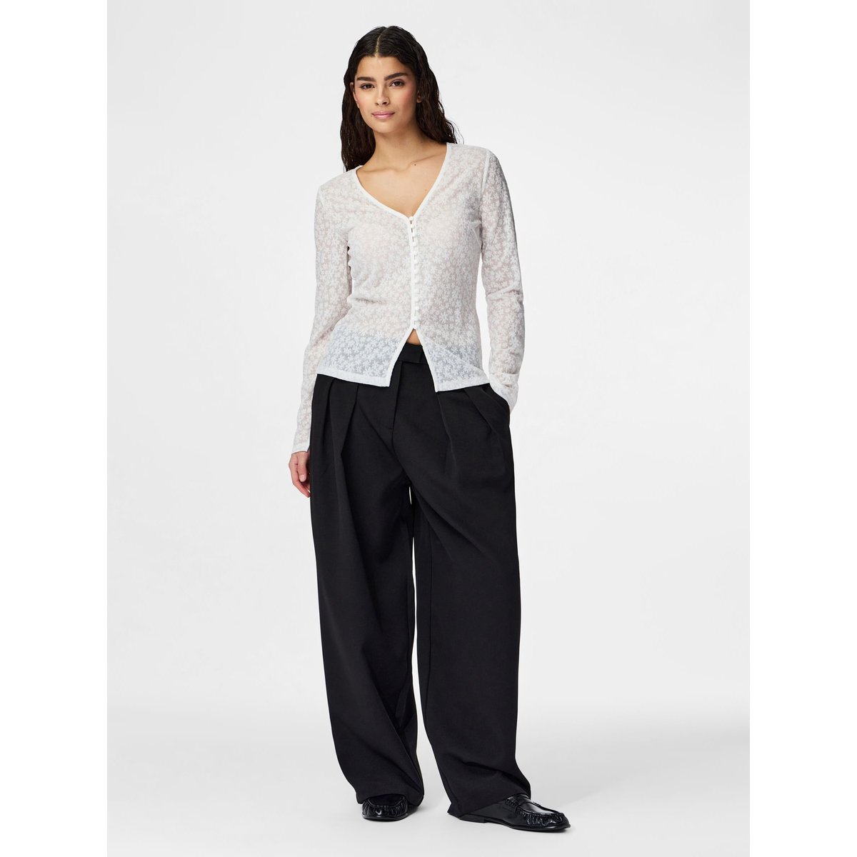 Cardigan cloud dancer, PIECES