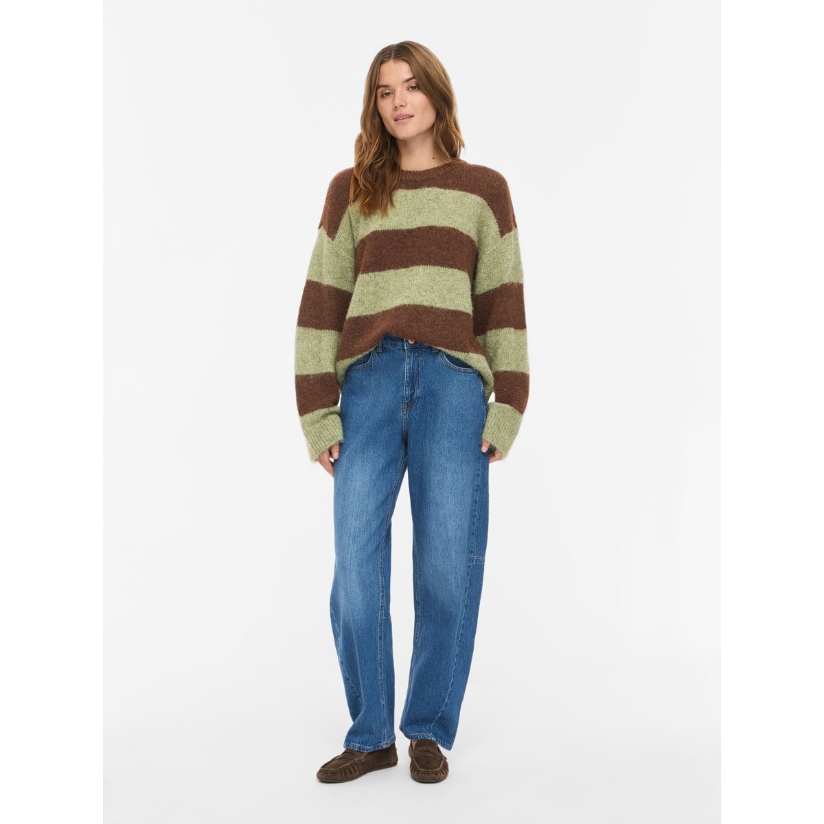Pull En Maille vert - avocado1, VILA