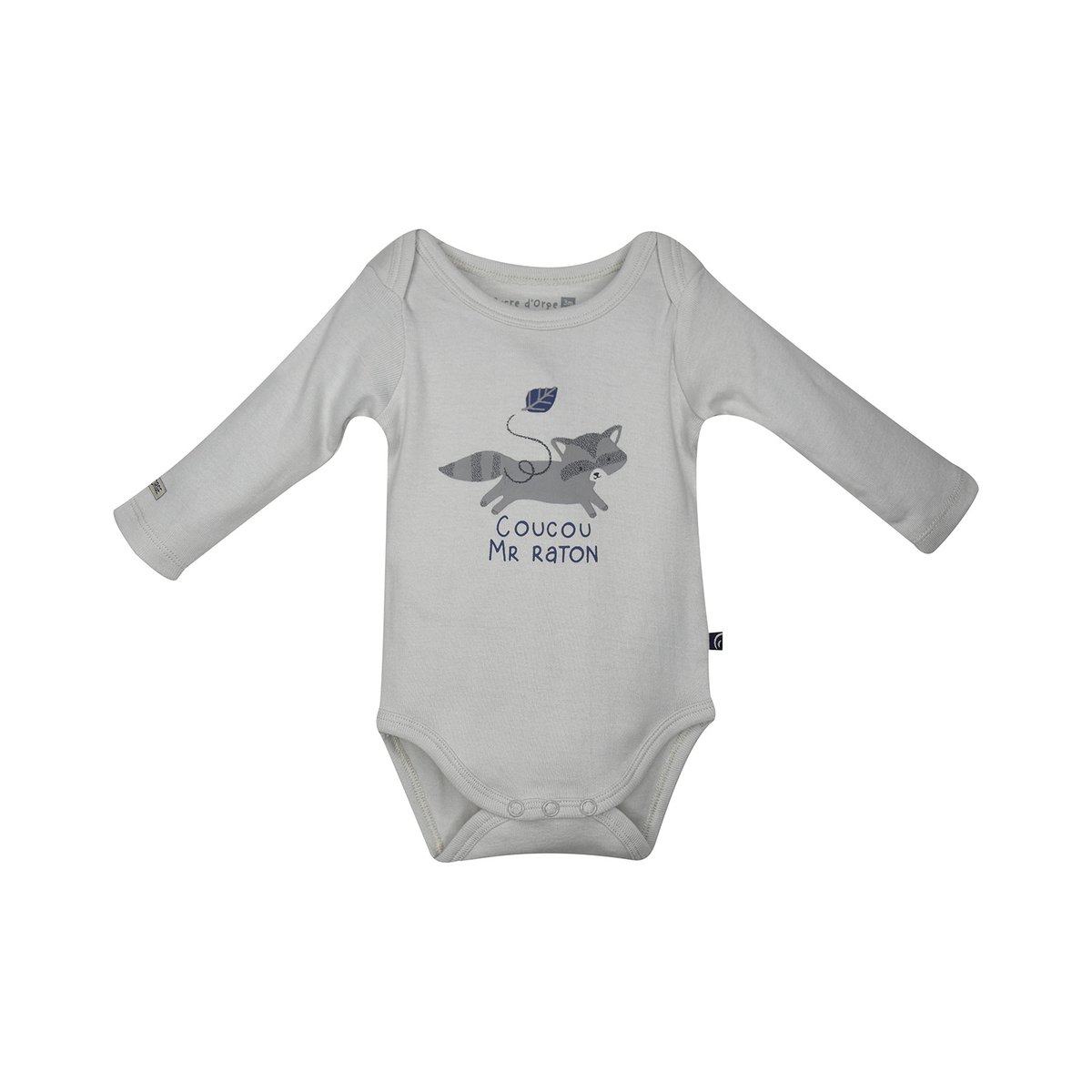 Lot 3 bodies manches longues florent bleu, SUCRE D'ORGE