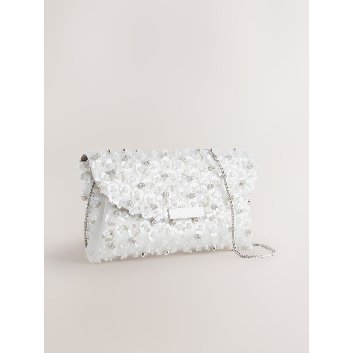 Pochette perle blanche, NEXT