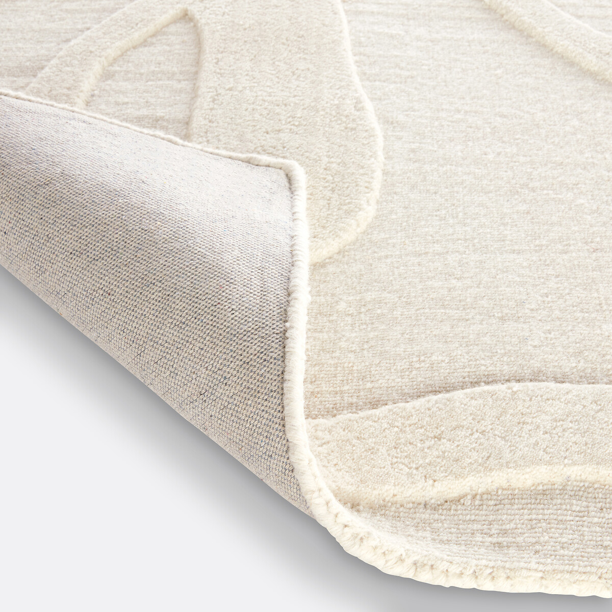 Tapis 100% laine, CAILA ecru, LA REDOUTE INTERIEURS
