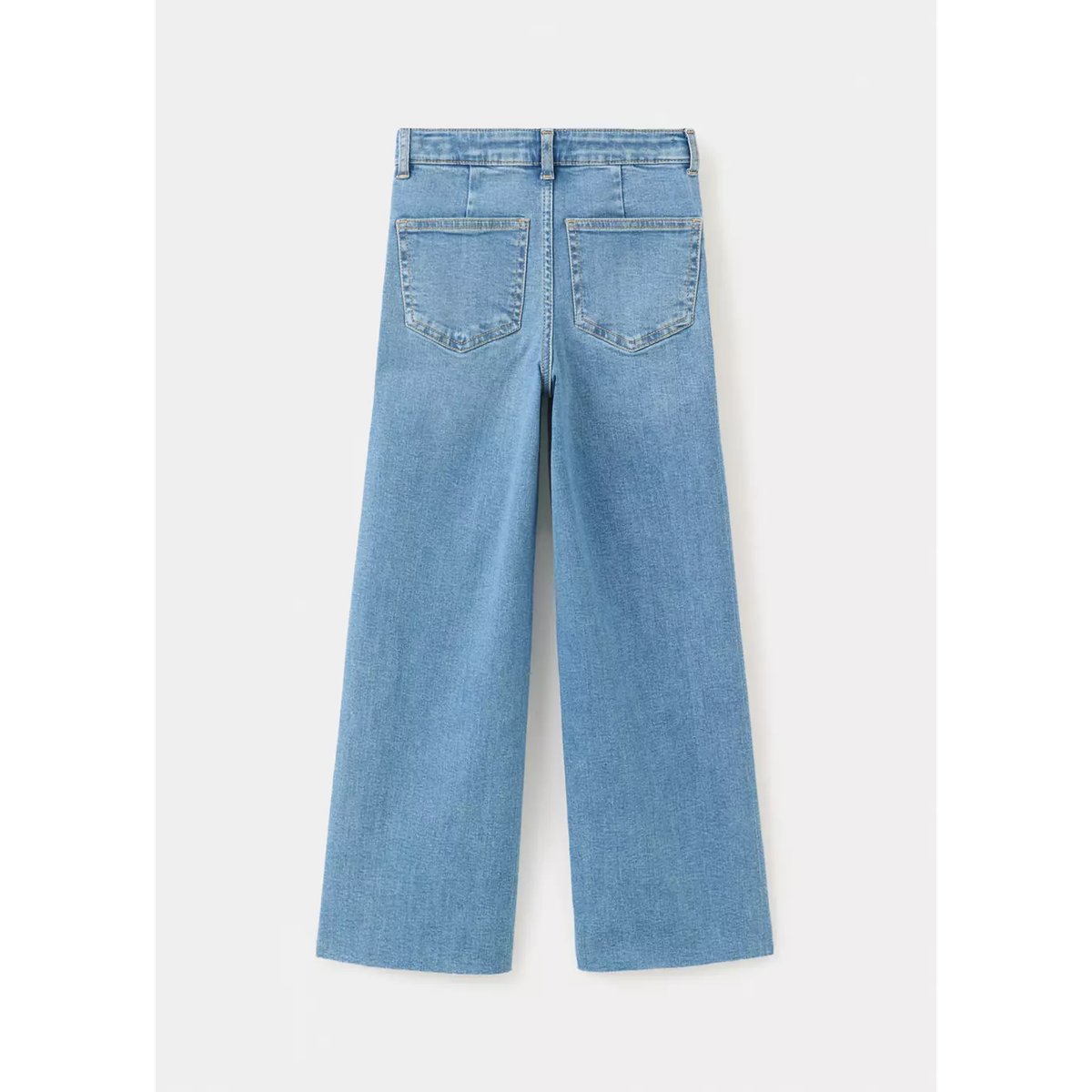 Jean seamless droit bleu moyen, MANGO KIDS