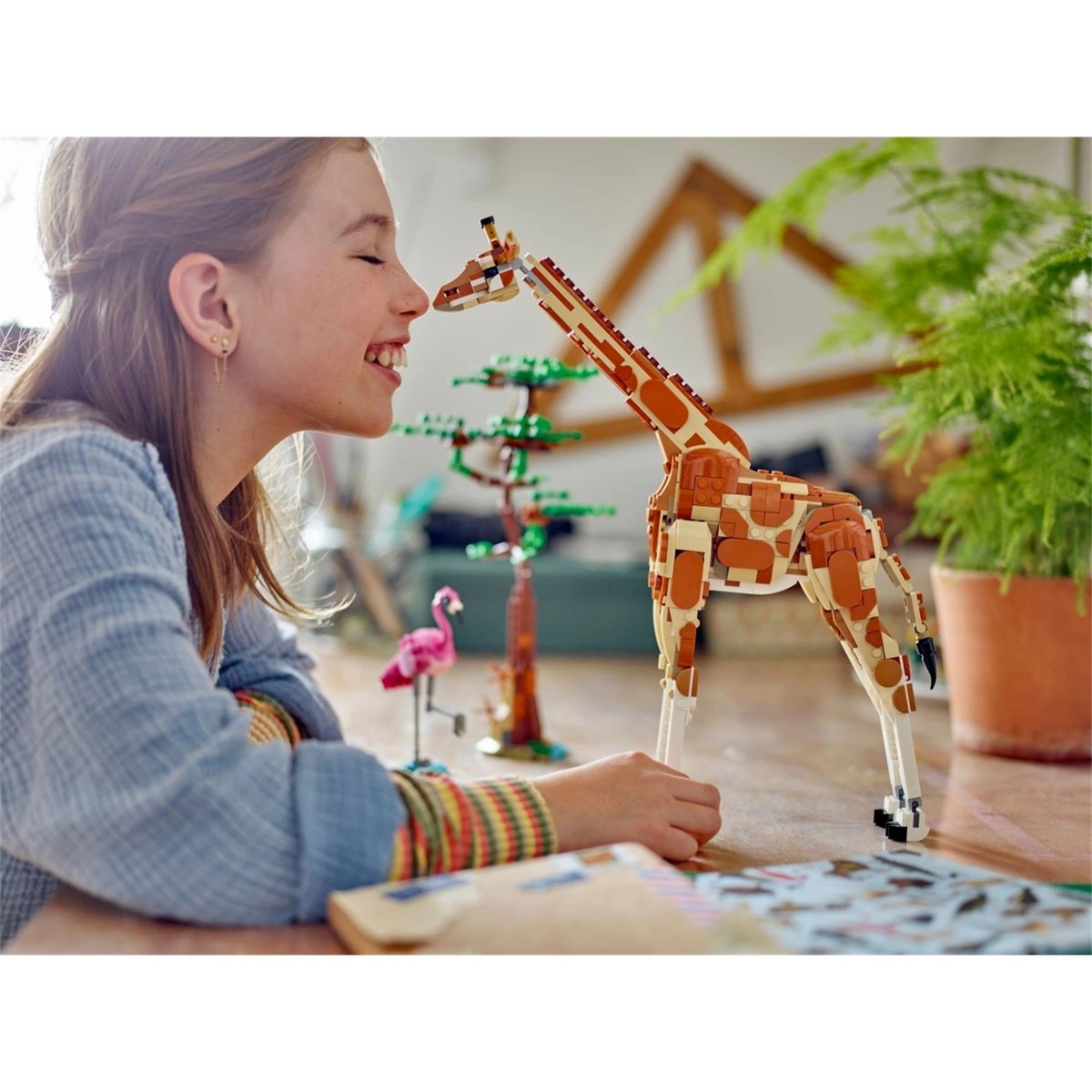 Creator 3 en 1 Les animaux sauvages du safari multicolore, LEGO
