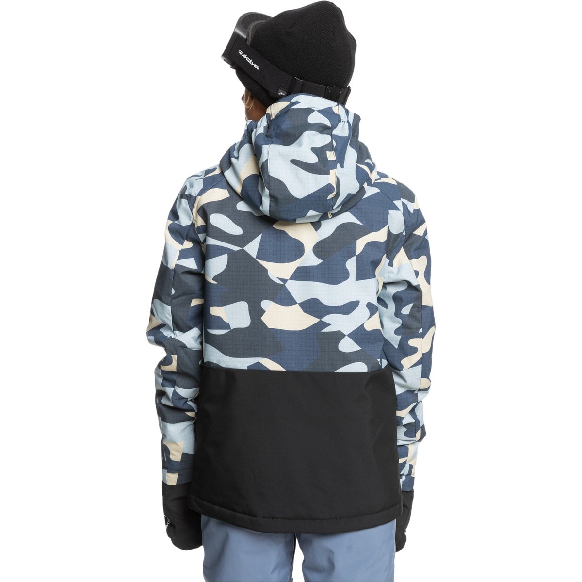 Veste de snow MISSION gris puzzle camo ice flow, QUIKSILVER