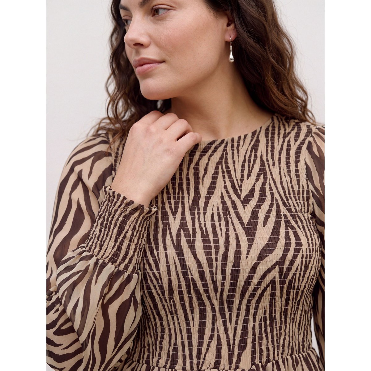 Robe marron - chocolate torte 2, VERO MODA