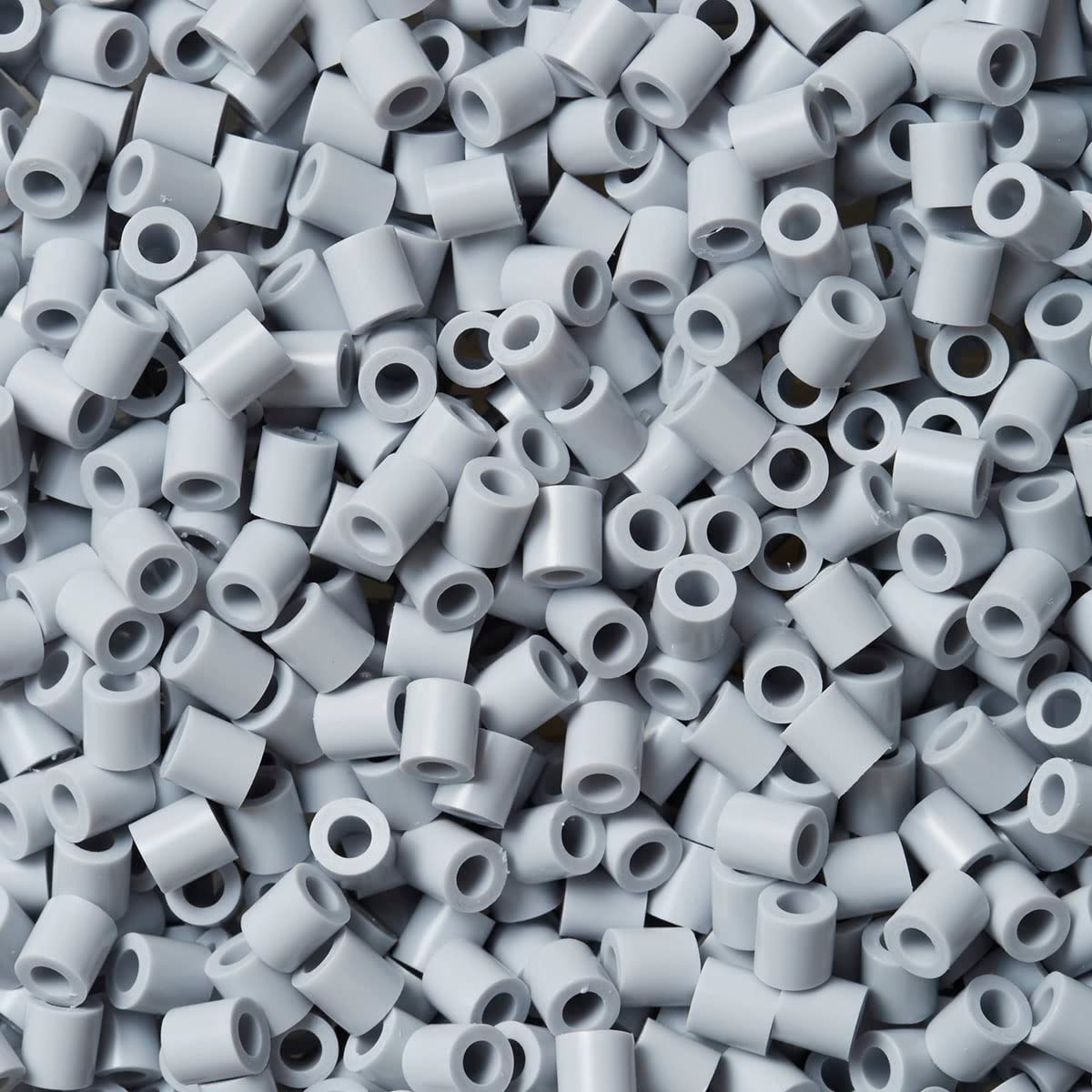 Sachet 1000 perles plastique Midi gris clair gris, HAMA