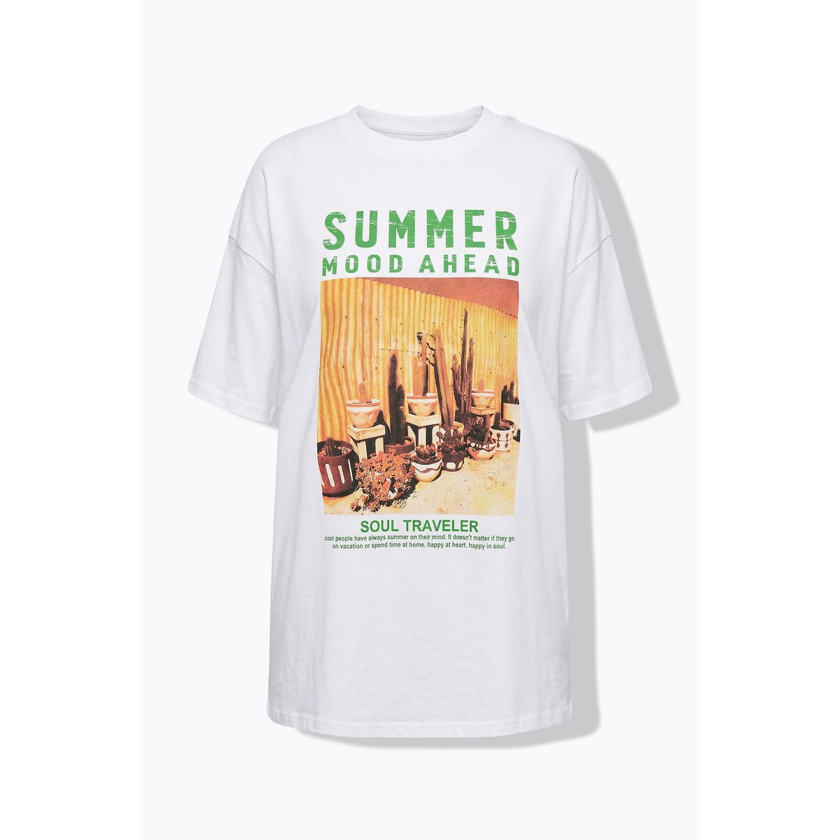 T-shirt oversize, imprimé XXL blanc cassé, STUDIO UNTOLD
