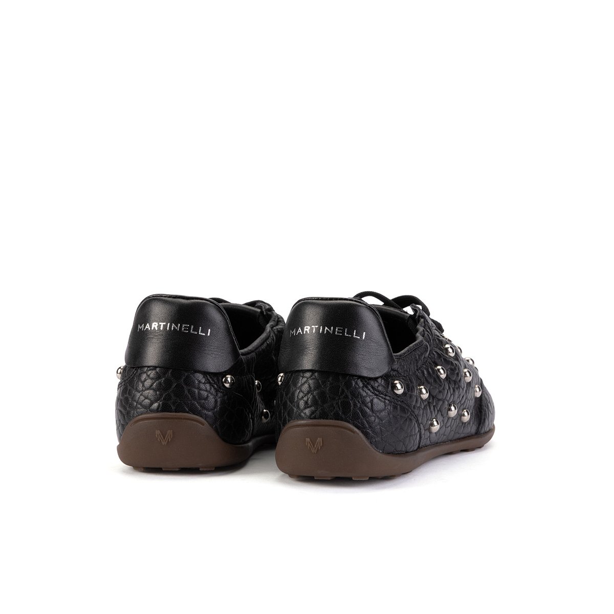 Baskets cuir Bellechase black, MARTINELLI