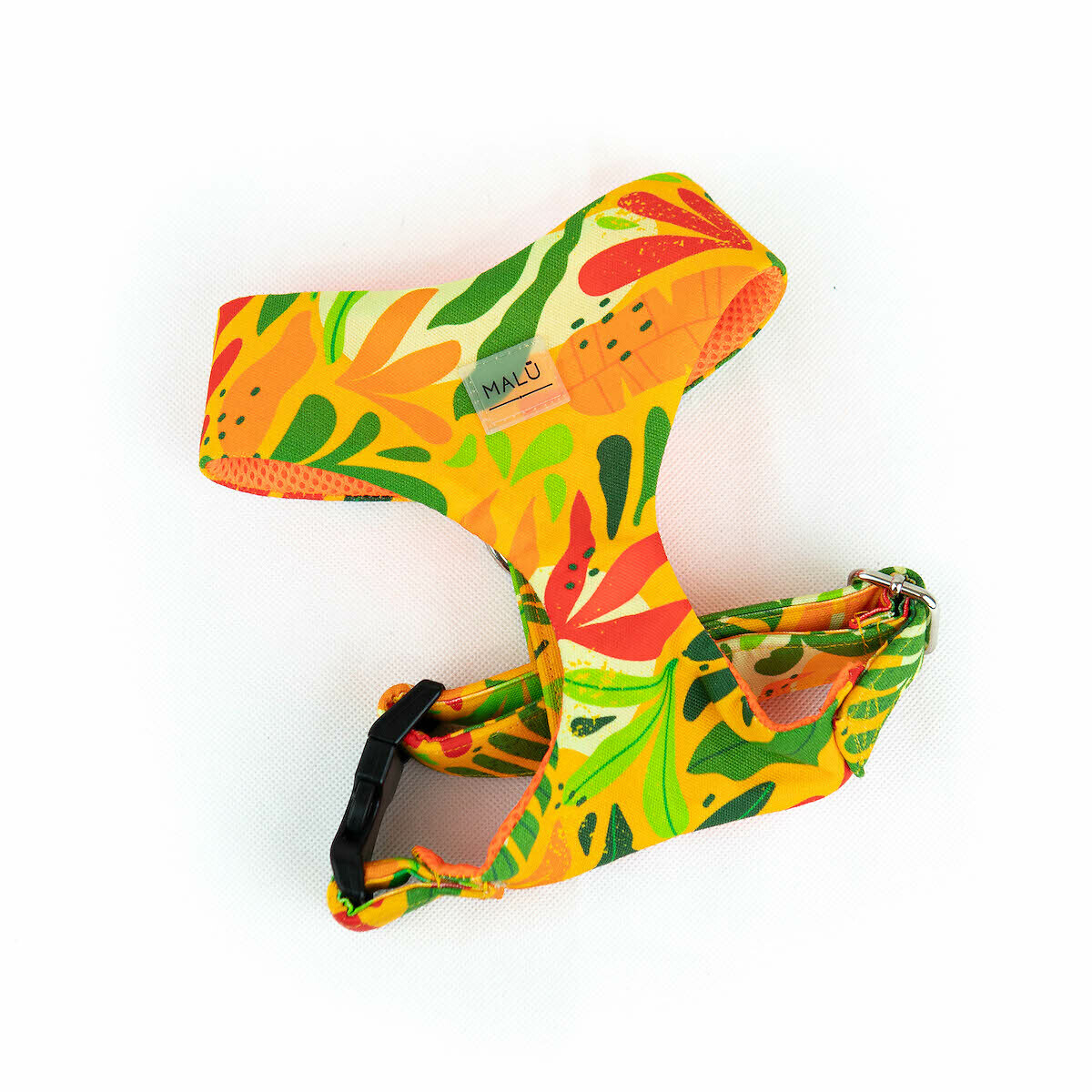 Peitoral Tami, Malü Pet Wear amarelo, MALU PET WEAR