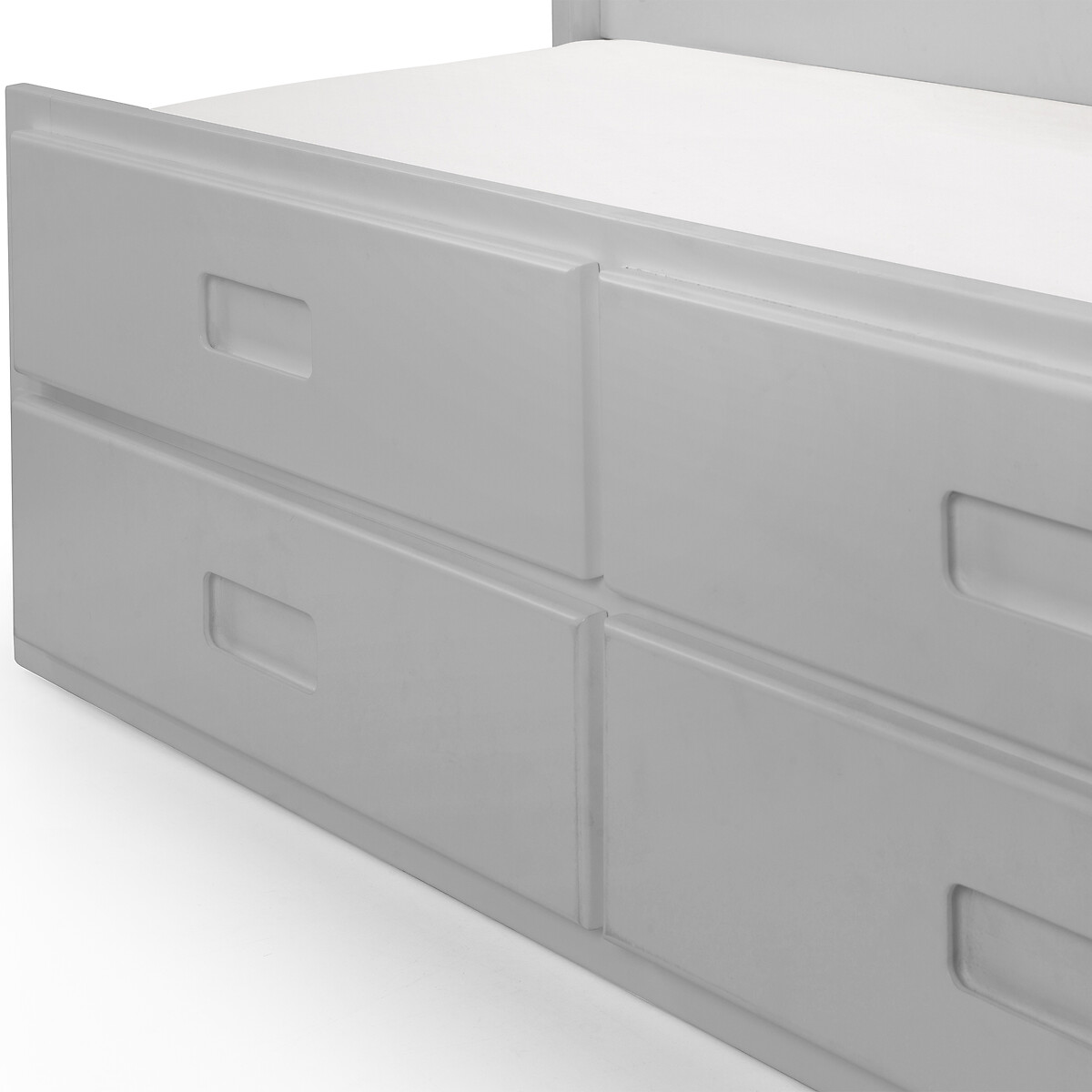 Taylor Bed With Underbed And Drawers light grey, SO'HOME