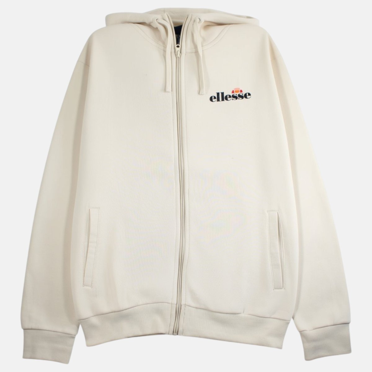 Veste zippée à capuche, manches longues LOUNGE beige, ELLESSE