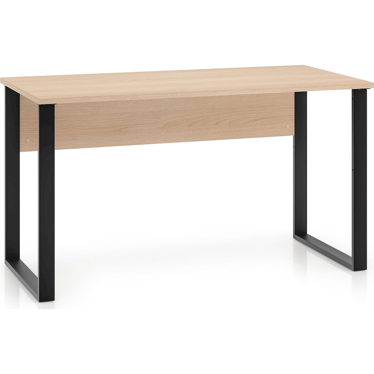 Bureau bois collection ODELIS chêne lindberg et noir, RECOLLECTION