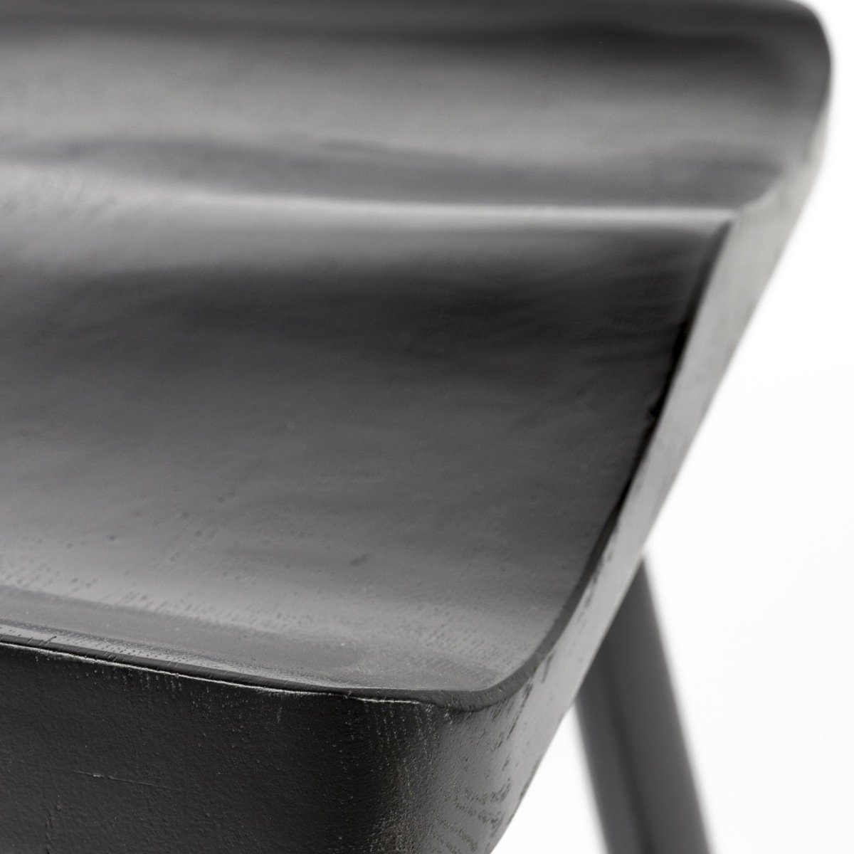 Tabouret de bar en bois H65,5cm- VANDER noir, DRAWER