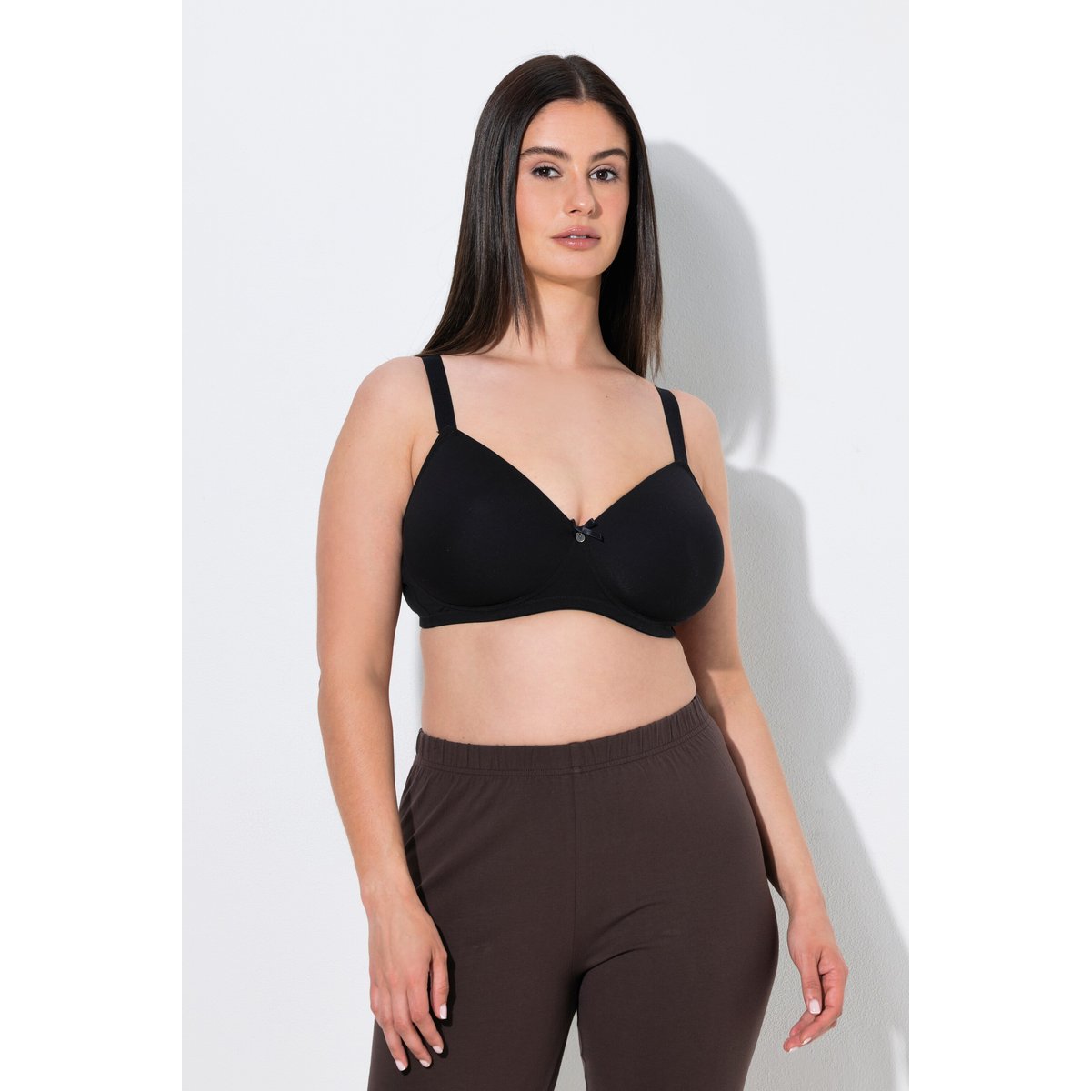 Soutien-gorge souple, sans armatures noir, ULLA POPKEN