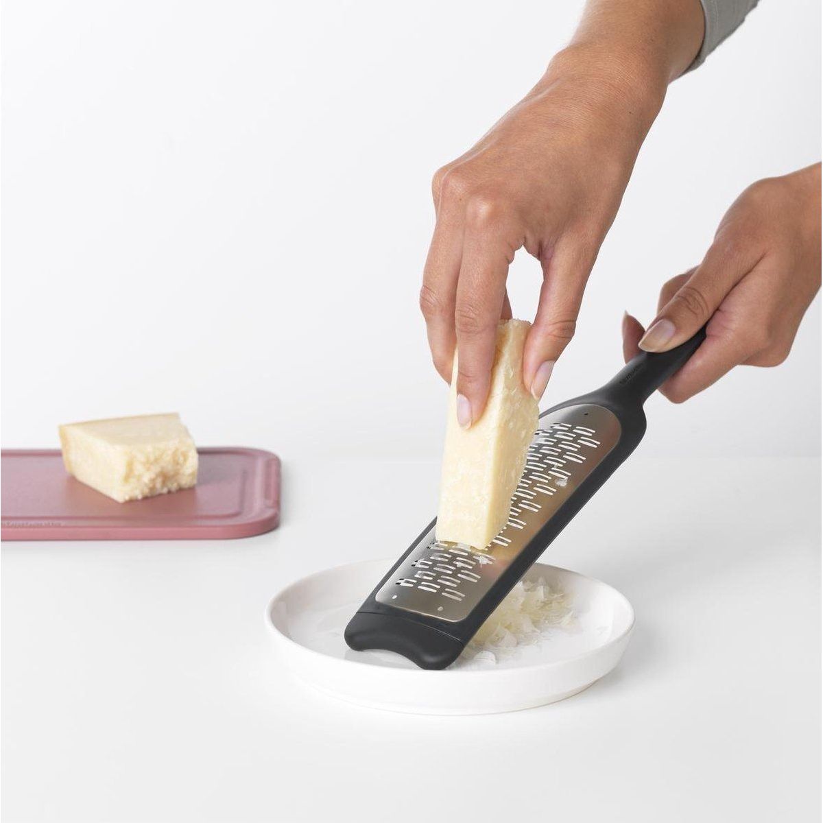 Râpe Rape coupe fine plus etui - Dark Gr couleur unique, BRABANTIA