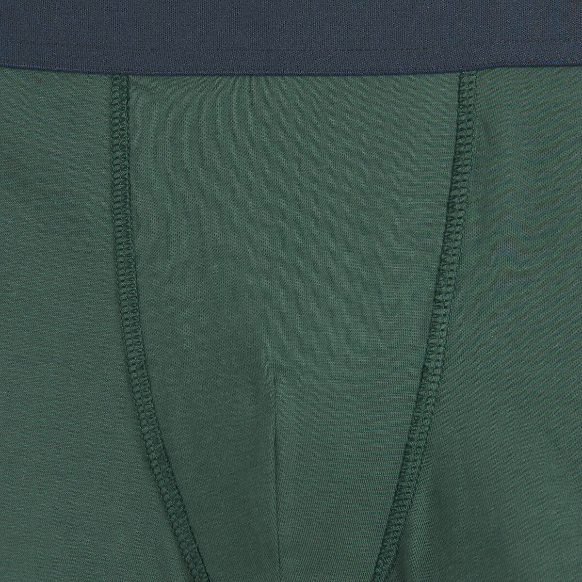 Lot de 5 boxers marine + vert + gris, LA REDOUTE COLLECTIONS