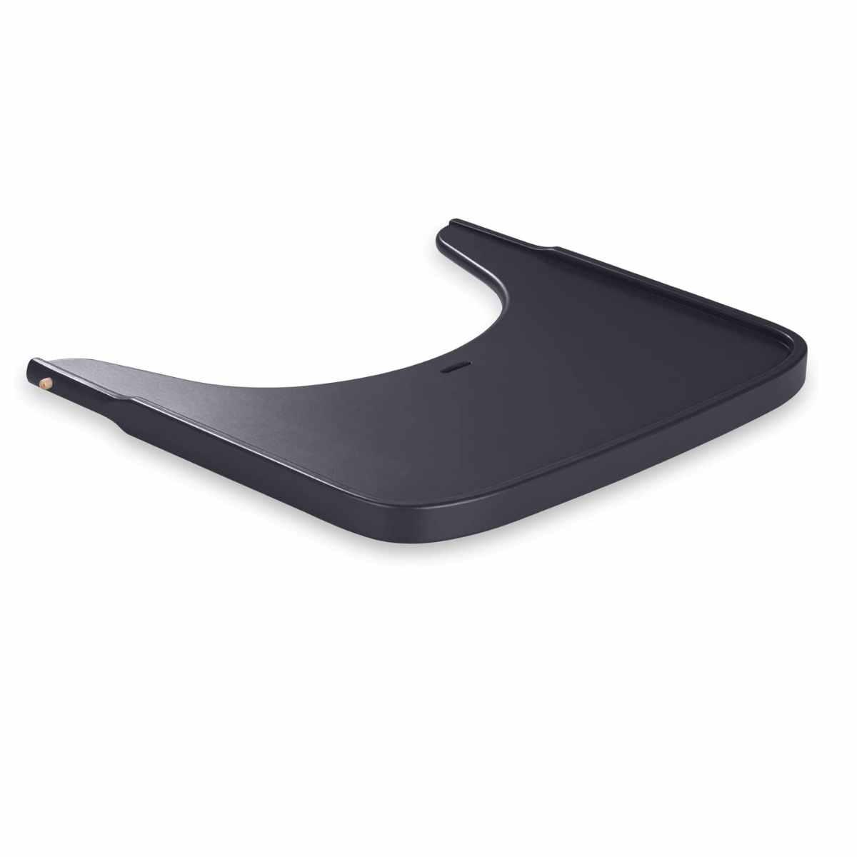 Plateau Alpha en bois Tray Dark Grey noir, HAUCK