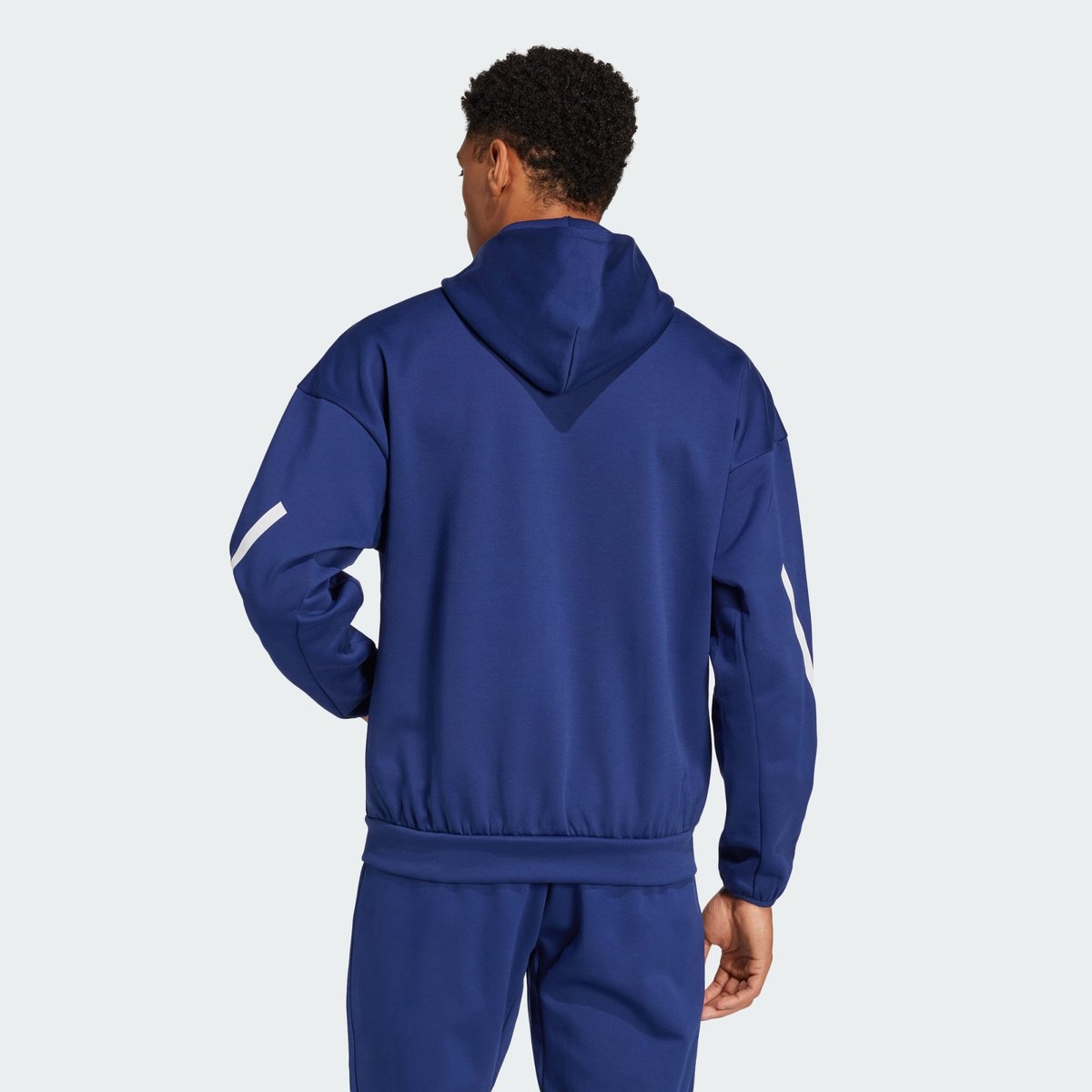 Veste De Survêtement Zippée À Capuche Z.n.e. Équipe De France Rugby Veste De Survêtement Zippée À Capuche Z.n.e. Équipe De France Rugby dark blue, adidas Performance