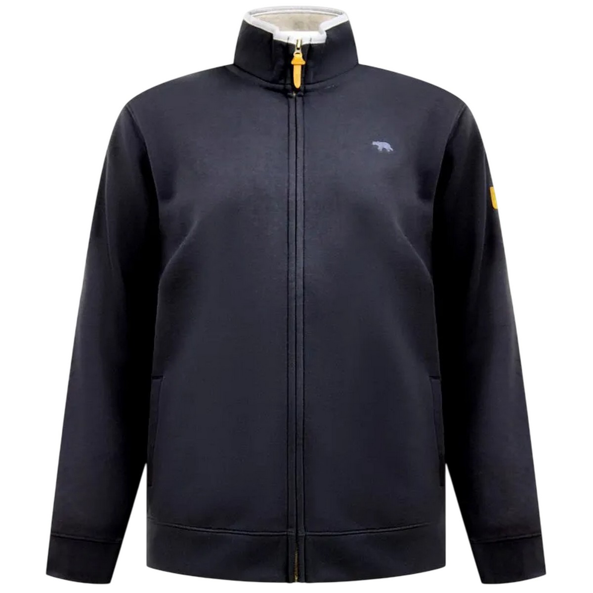 Veste à col montant grande taille JOHNSON noir, DUKE