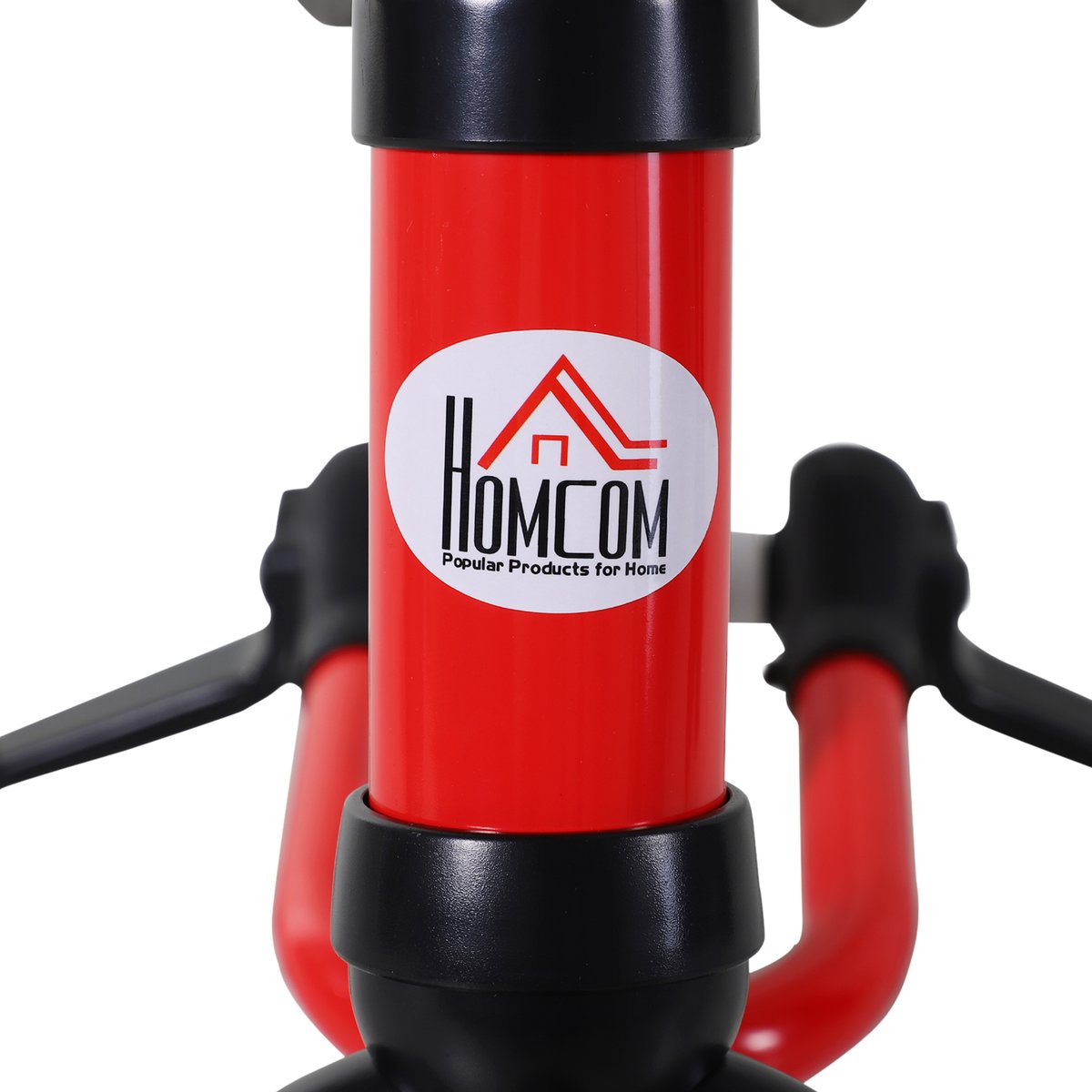 Vélo d'équilibre pour enfants Acier Noir rouge, HOMCOM