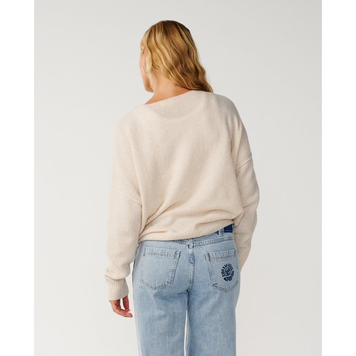 Pull EMILY ecru marle, RIP CURL