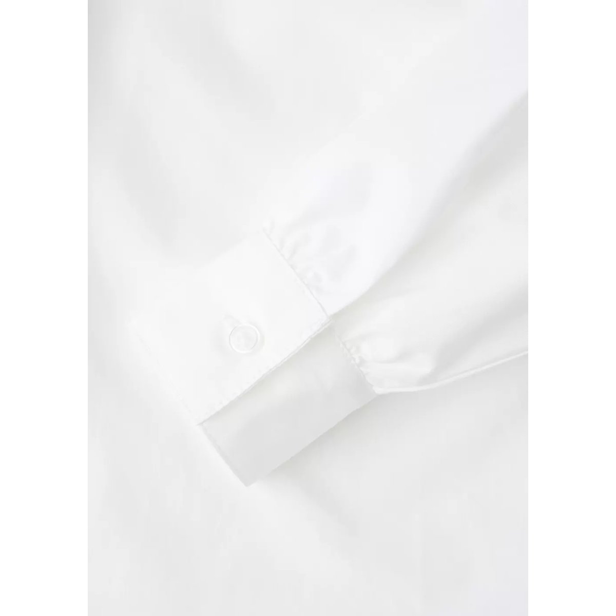 Chemise coton perles fantaisie blanc, MANGO KIDS