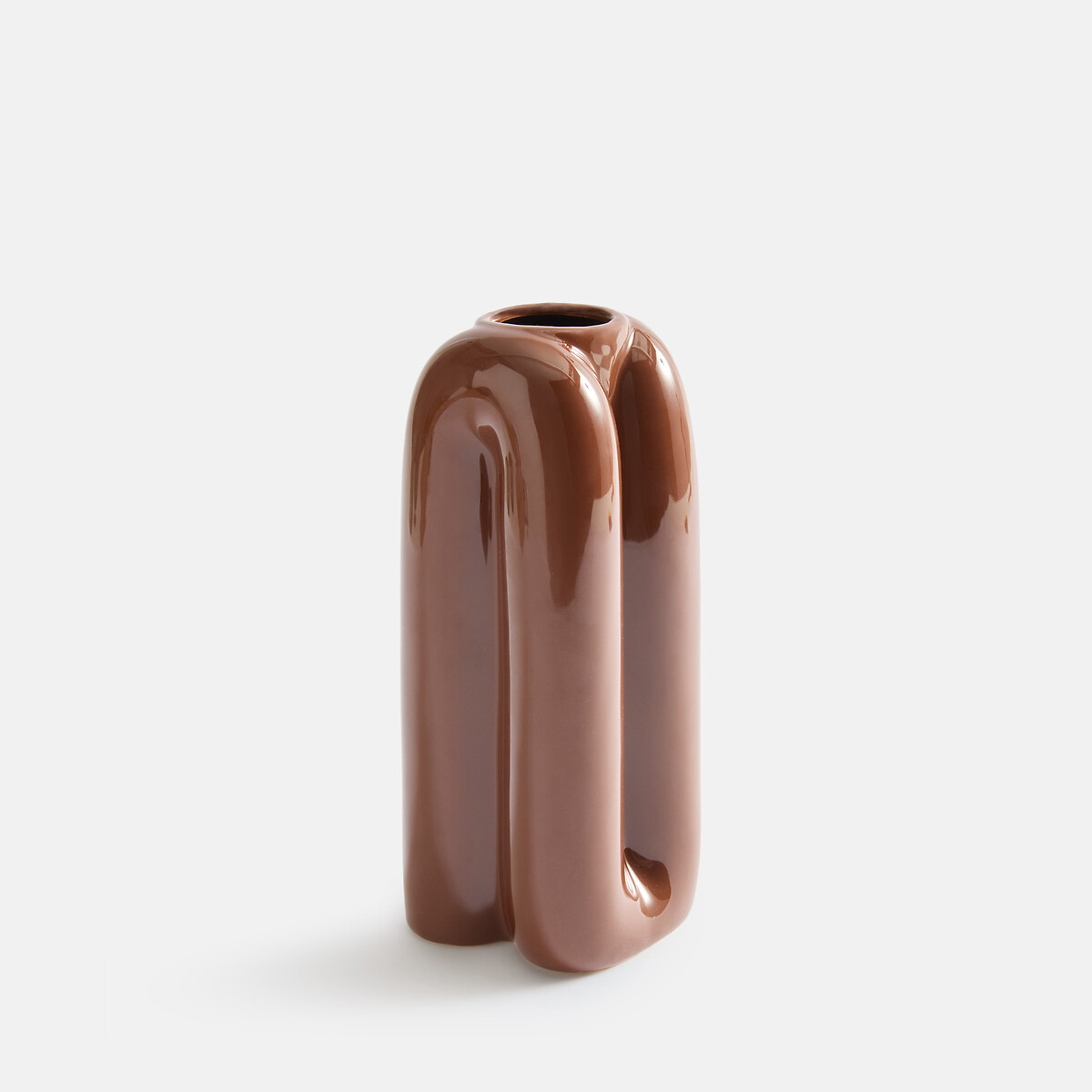 Vase en céramique, hauteur 25 cm, MALO brun, LA REDOUTE INTERIEURS