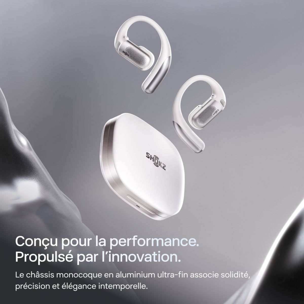 Ecouteurs OpenFit PRO Blanc blanc, SHOKZ