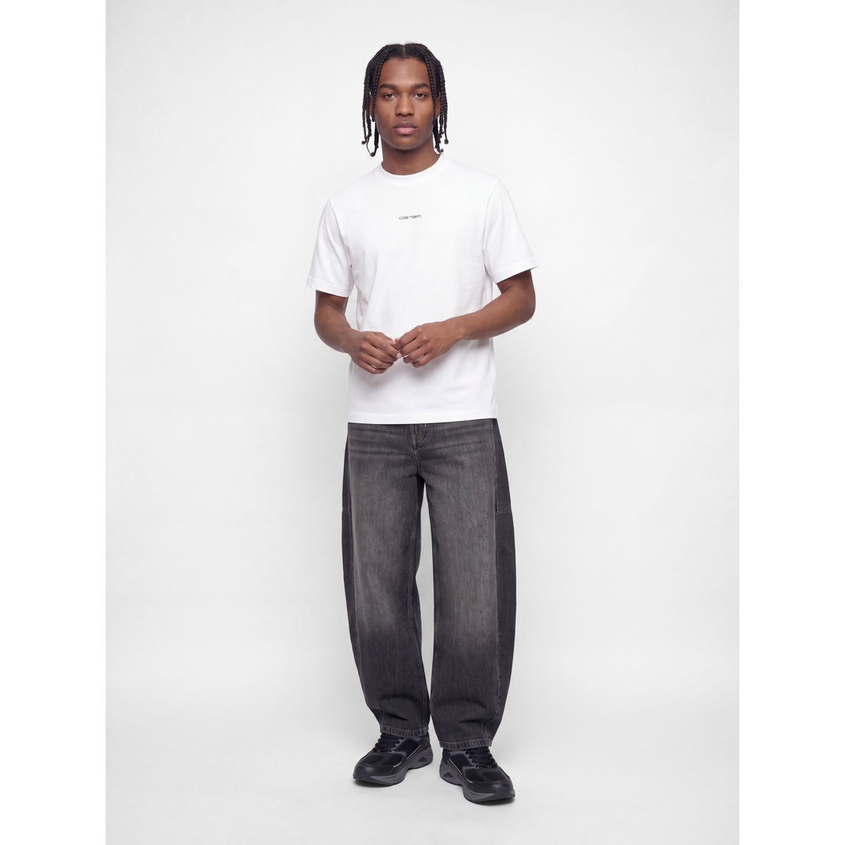 T-Shirt bright white 1, JACK & JONES