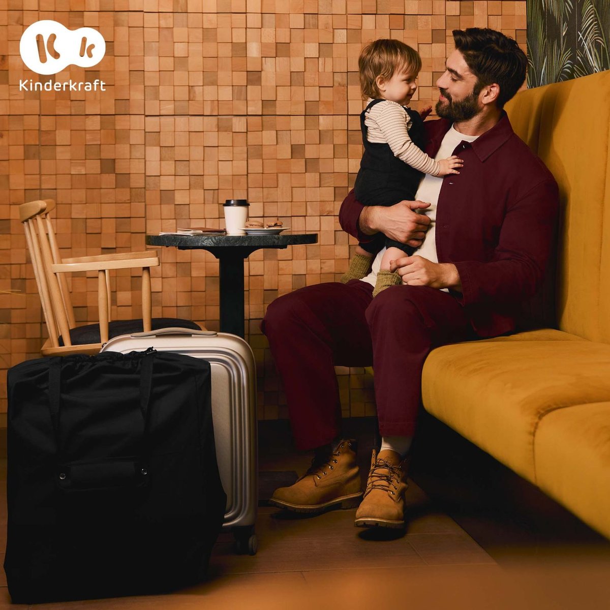 Poussette cabine Pilot 2 noir, KINDERKRAFT