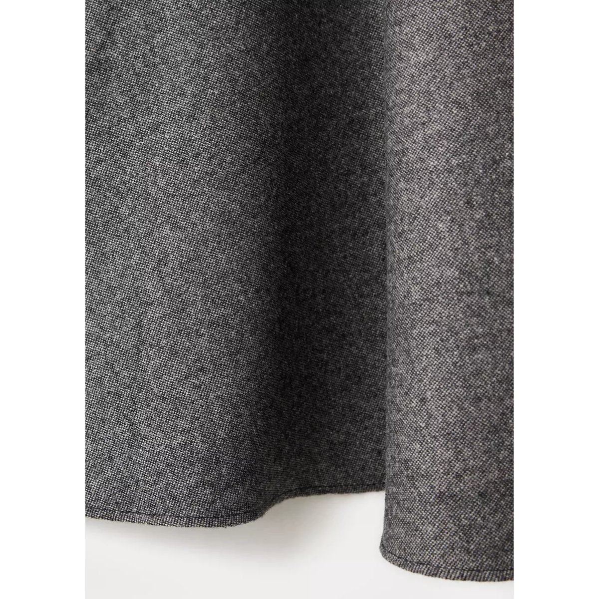 Jupe midi évasée noir, MANGO