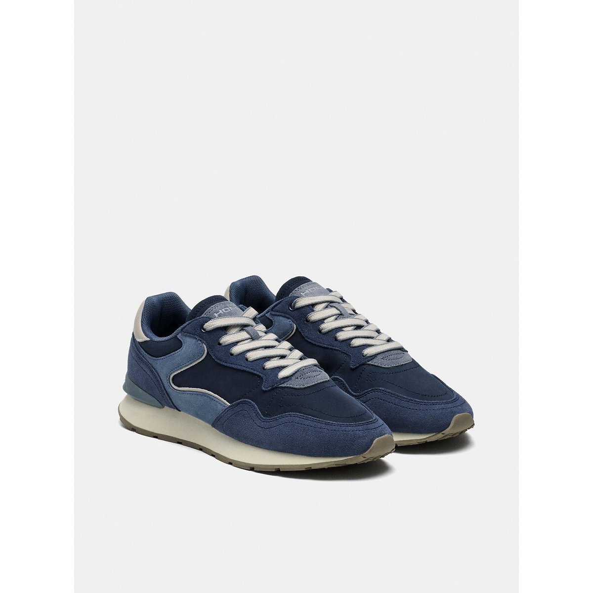 Baskets en cuir City blue, HOFF