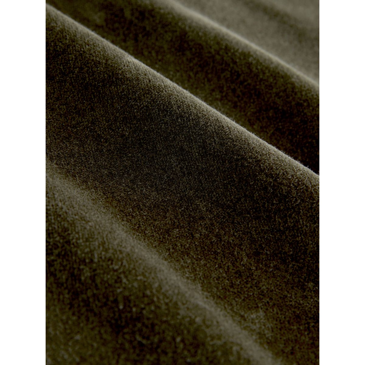Jean évasé taille haute en velours côtelé vert kaki, NEXT