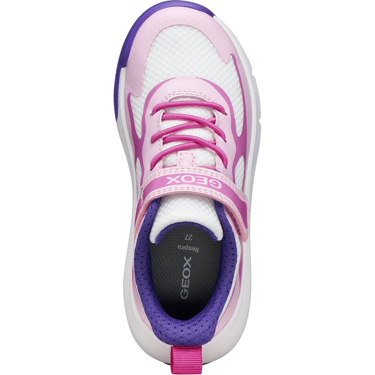 Baskets  J PRO-RAN rose/blanc, GEOX