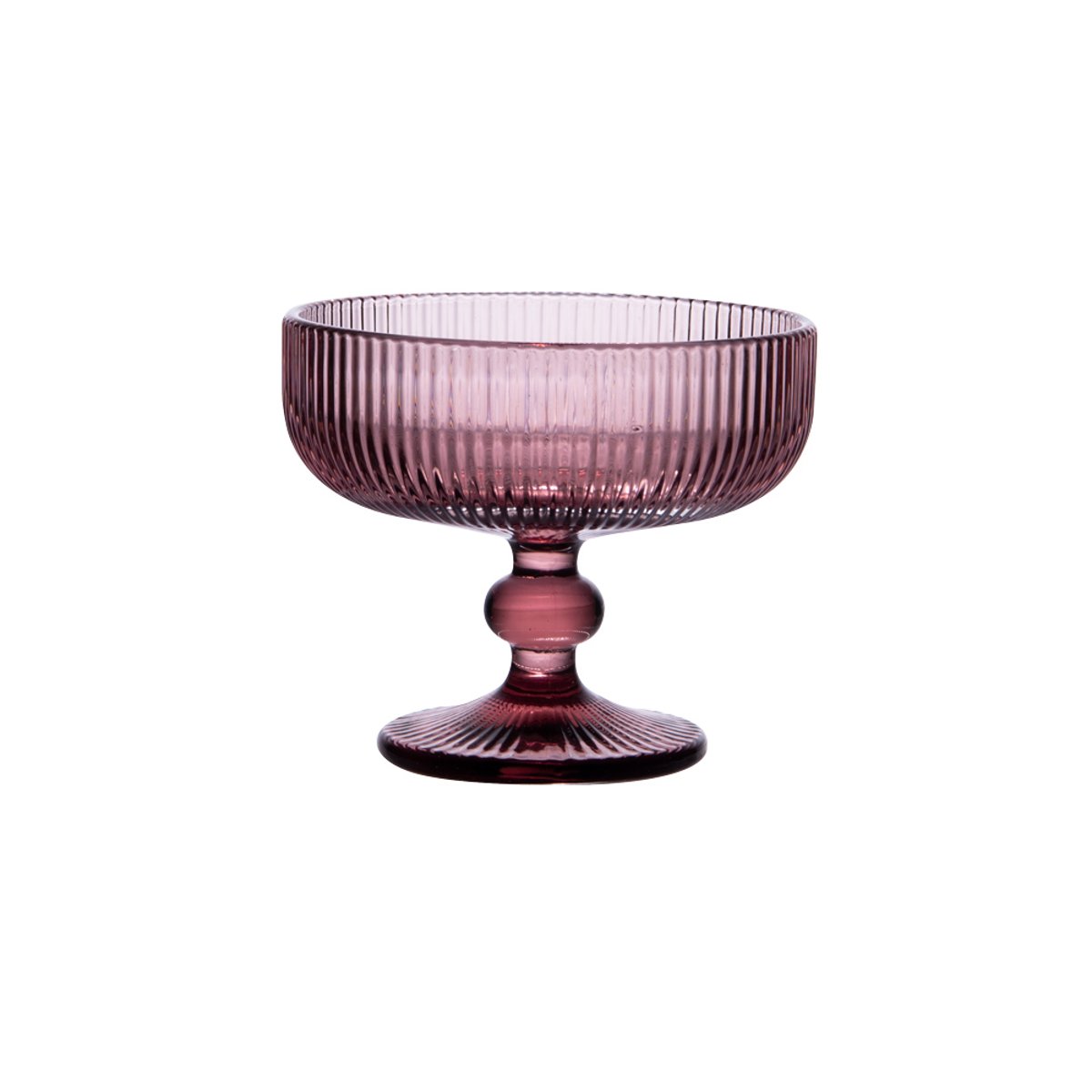 Boite de 6 coupes à glace Dolce 35 cl rose, TABLE PASSION