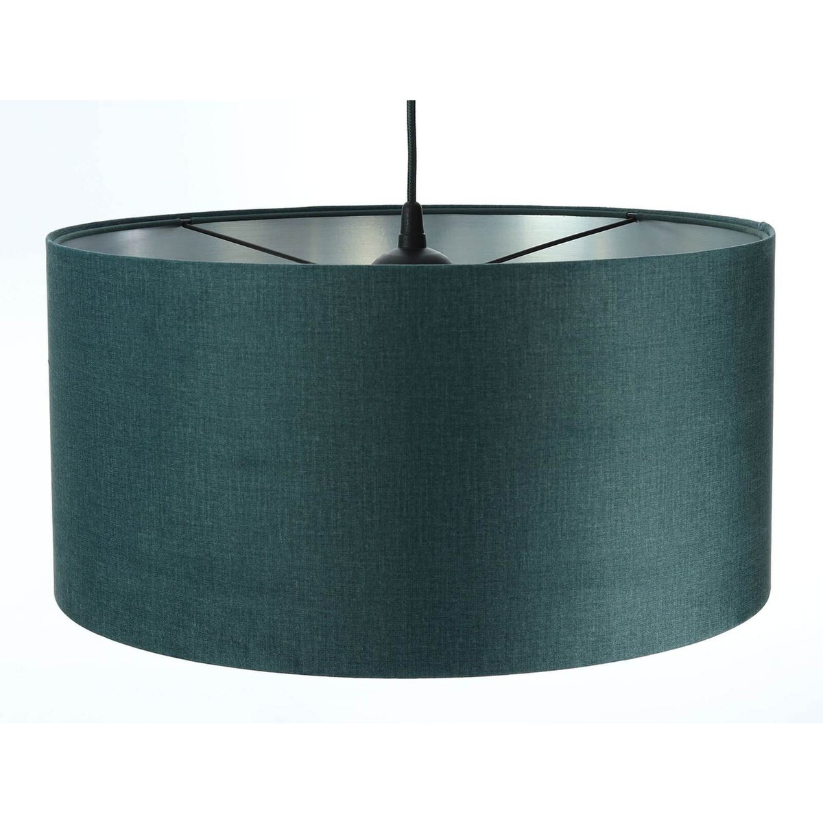 Suspension en tissu, GLAM bleu et argent brossé, BPS KONCEPT