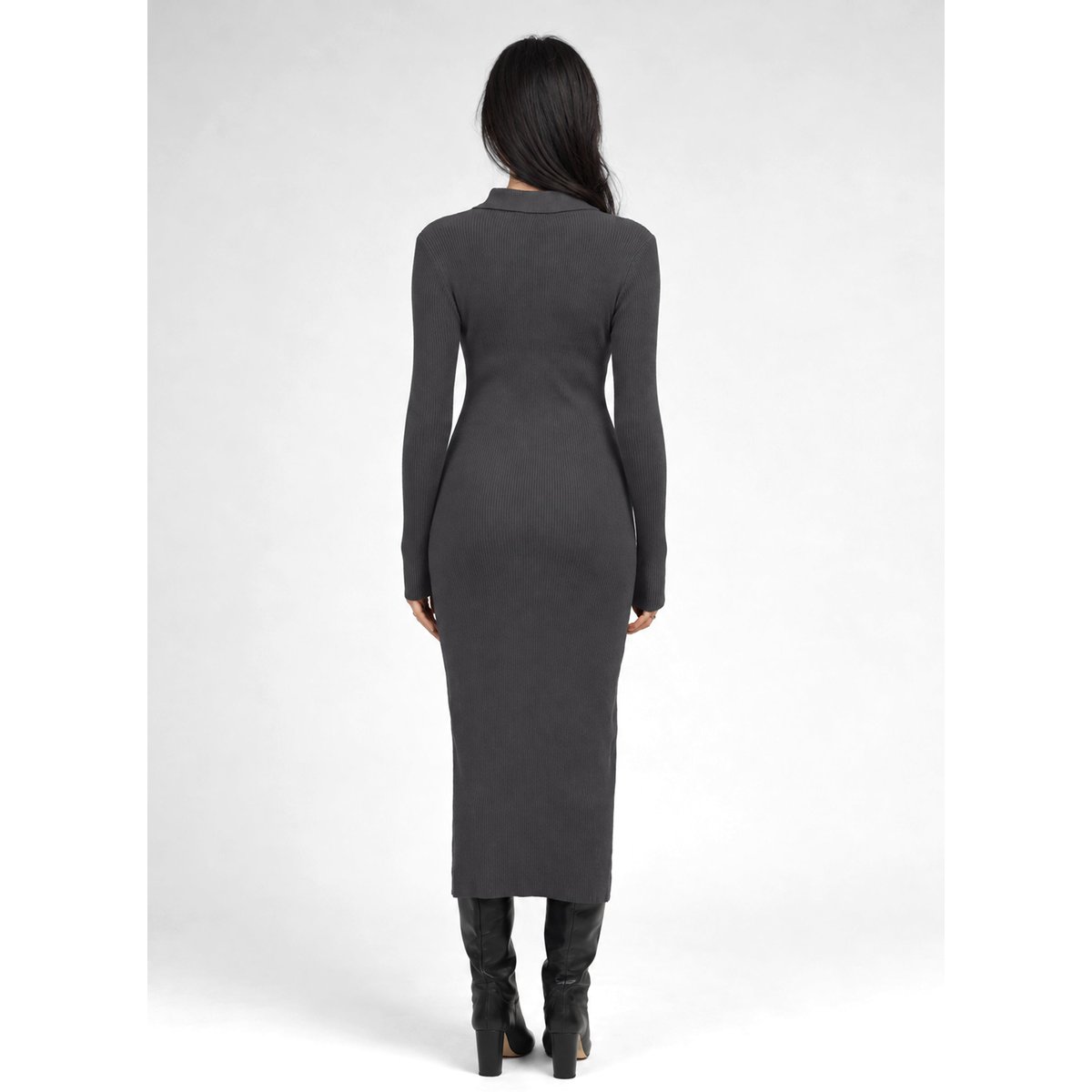 Robe Pull NABOLA anthracite, AN'GE