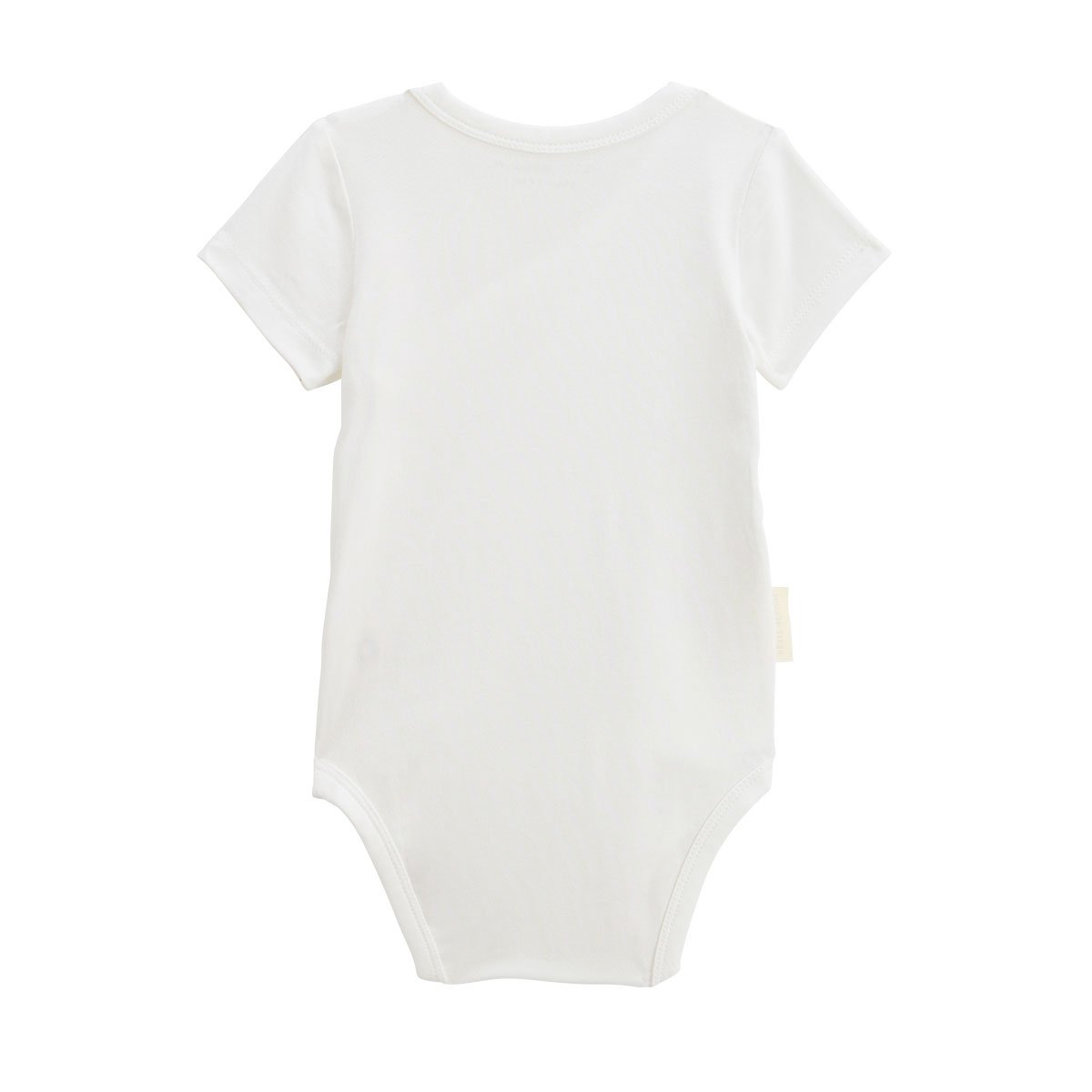 Lot de 3 bodies bébé manches courtes ouverture croisée Mini Rêve ecru, PETIT BEGUIN