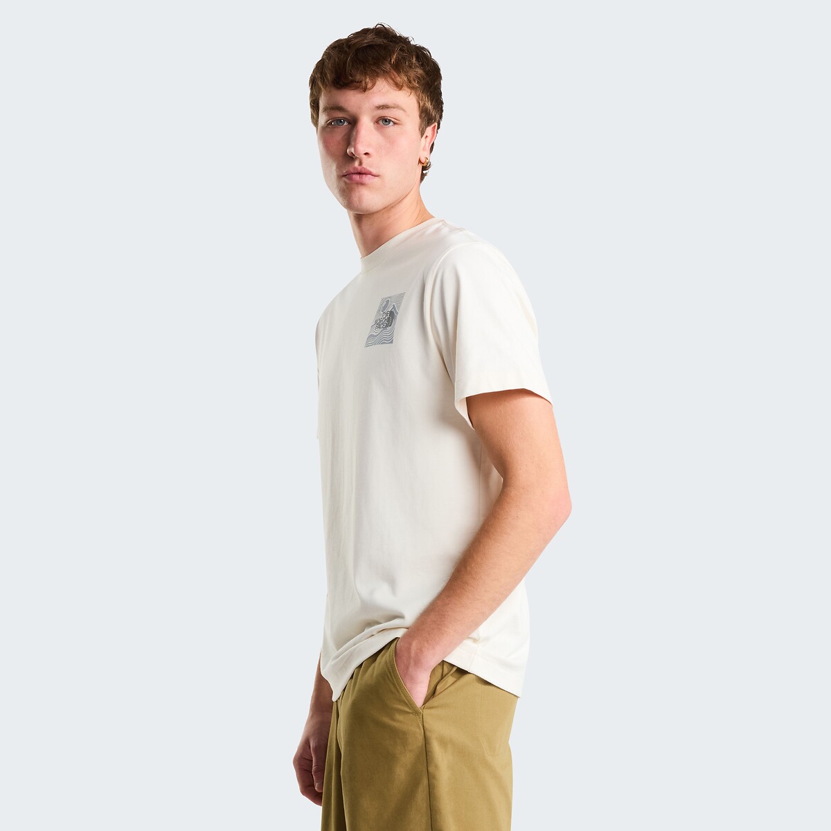 T-shirt maniche corte, Moutain Escape ecru , THE NORTH FACE