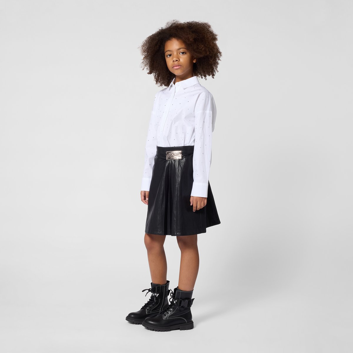Chemise manches longues blanc, DKNY