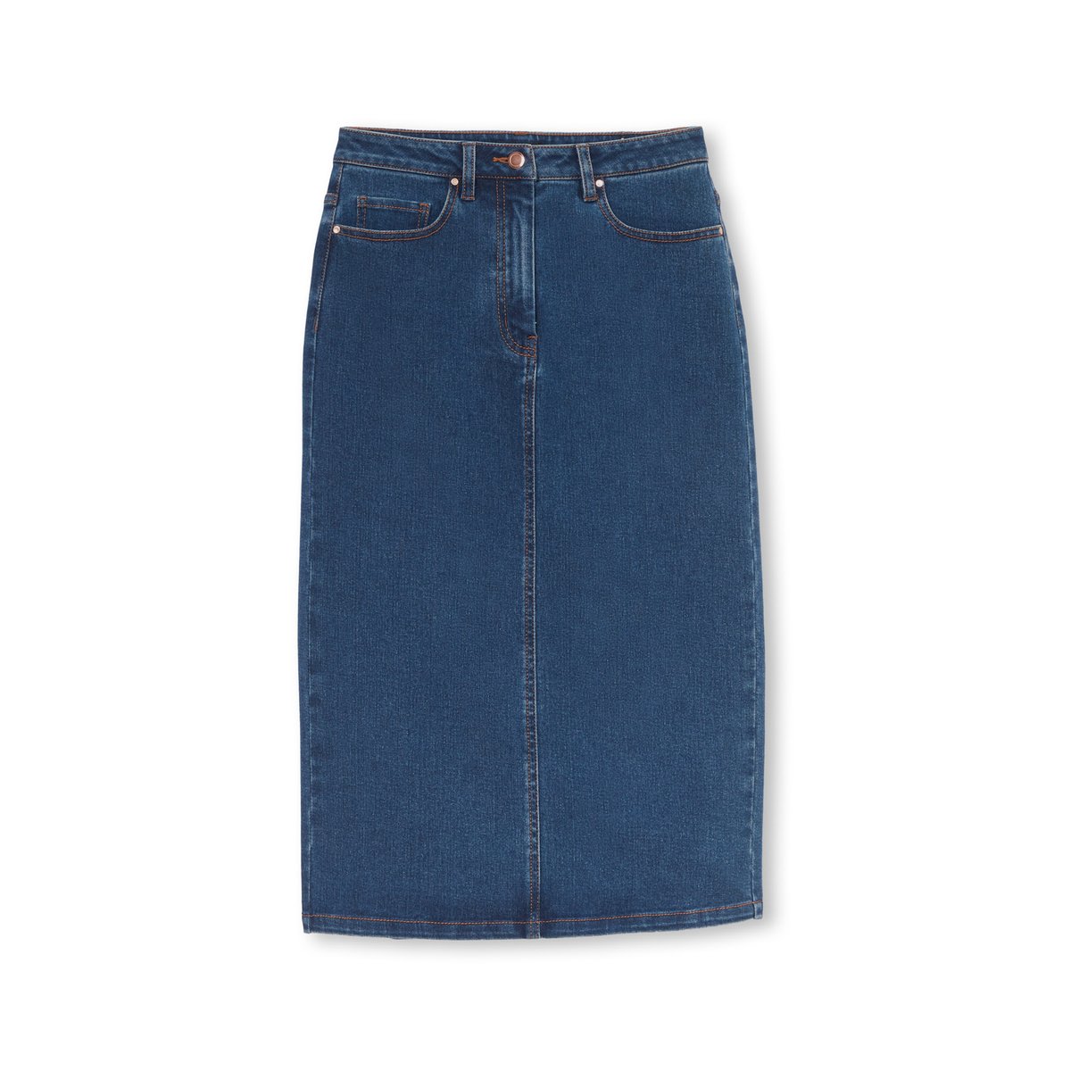 Jupe en jean denim stone, DAXON