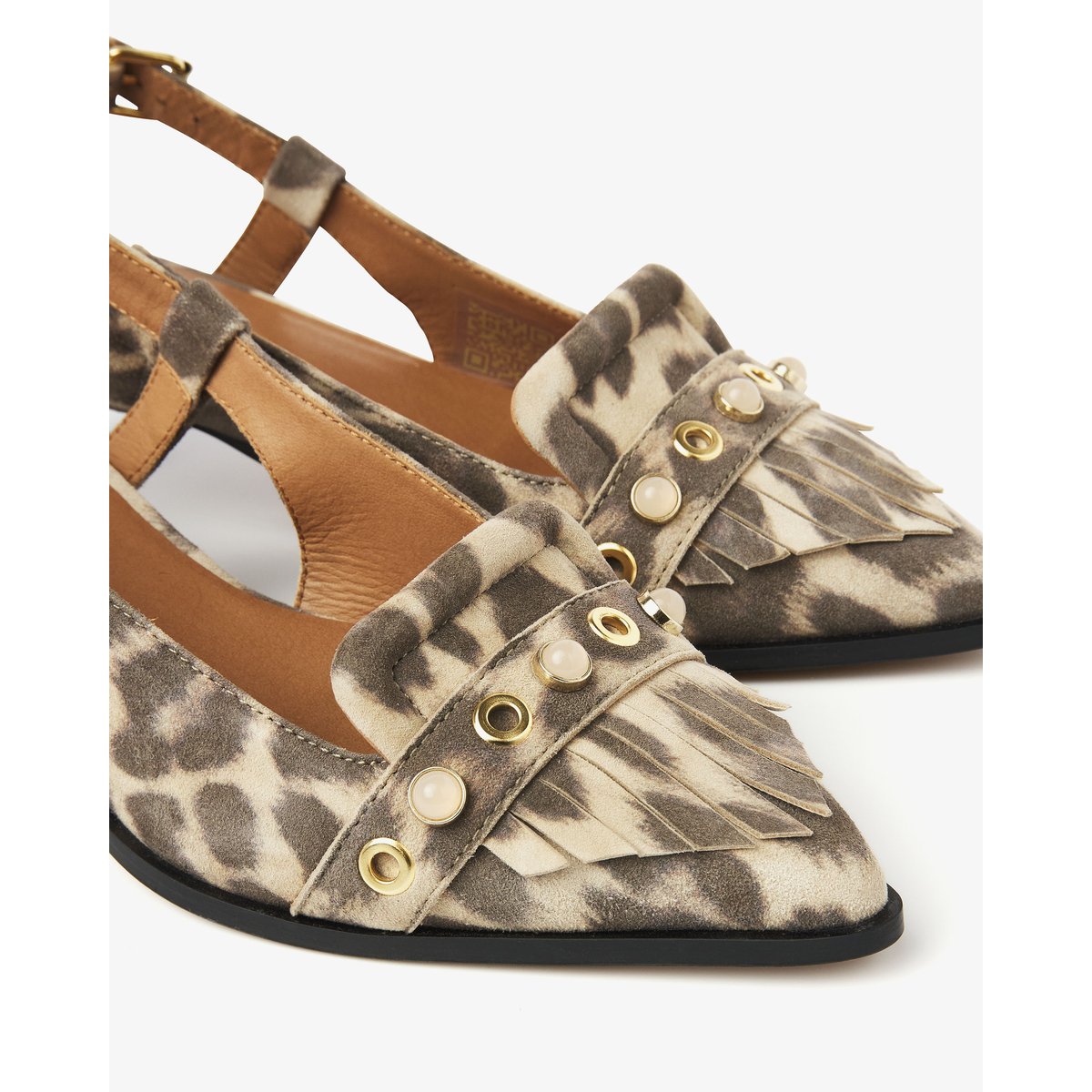 Escarpins LEA AILEEN beige,marron,leopard print, VIA VAI