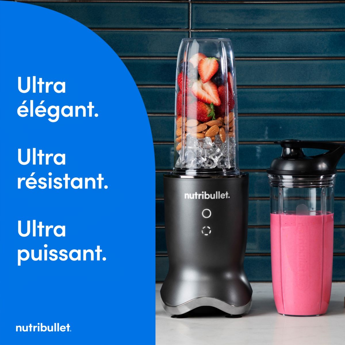 Blender ultra NB1206DGCC couleur unique, NUTRIBULLET