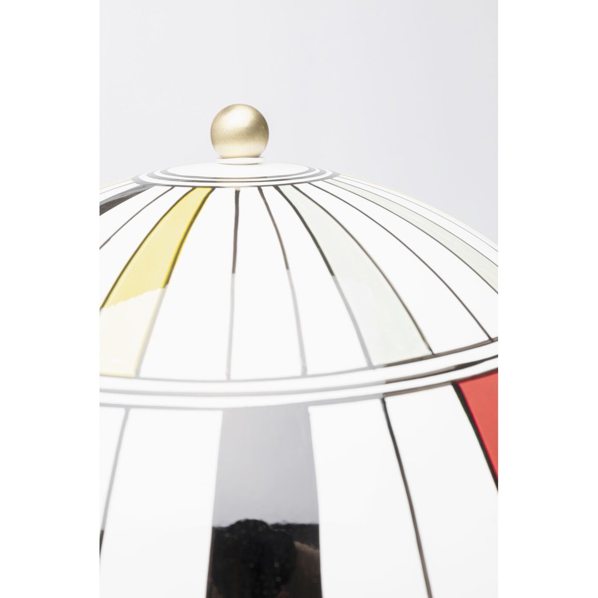 Lampe en porcelaine et acier, PRIMARY multicolore, KARE DESIGN