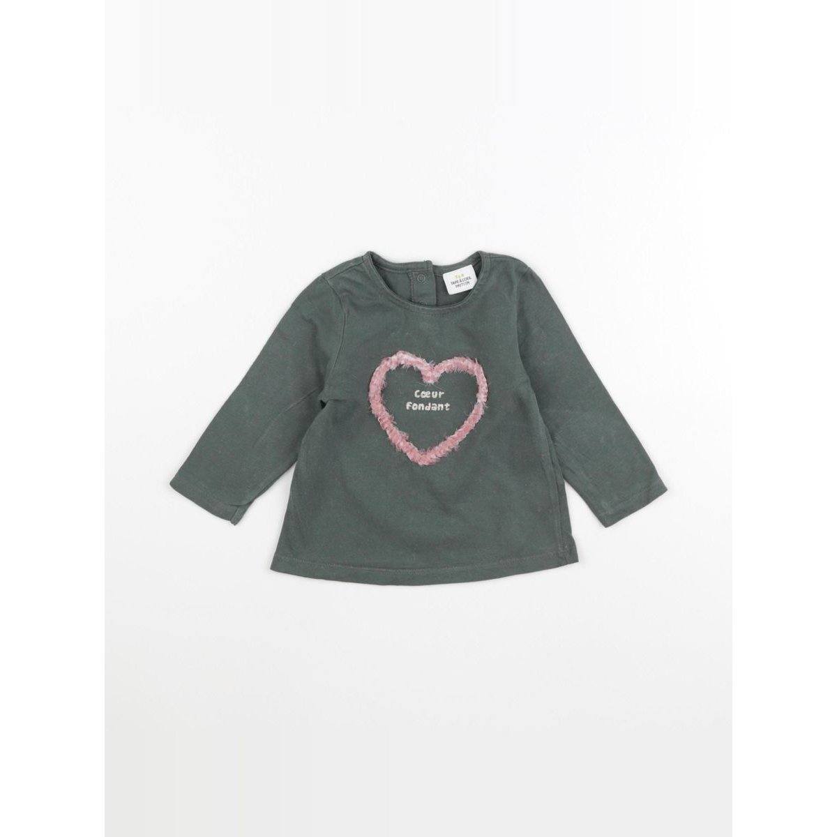 Tee-shirt - Très bon état vert, TAPE A L'OEIL