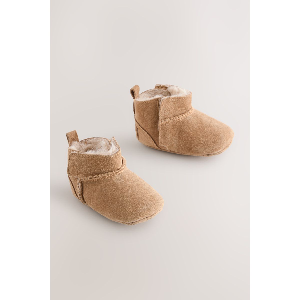 Bottes à enfiler pour bébé marron fauve, NEXT