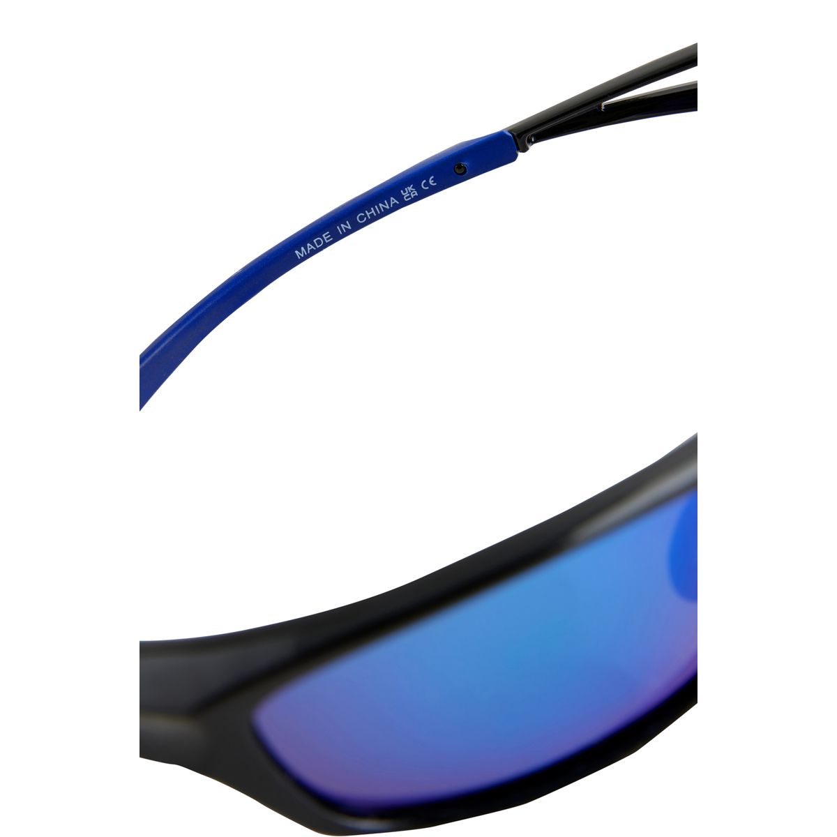Lunettes de soleil style sport bleu, NEXT
