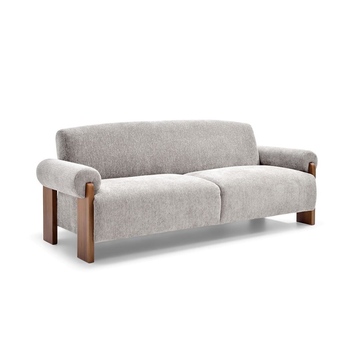 Mylo Sculptural Chenille 3-Seater Sofabed natural, ÉDITÉ